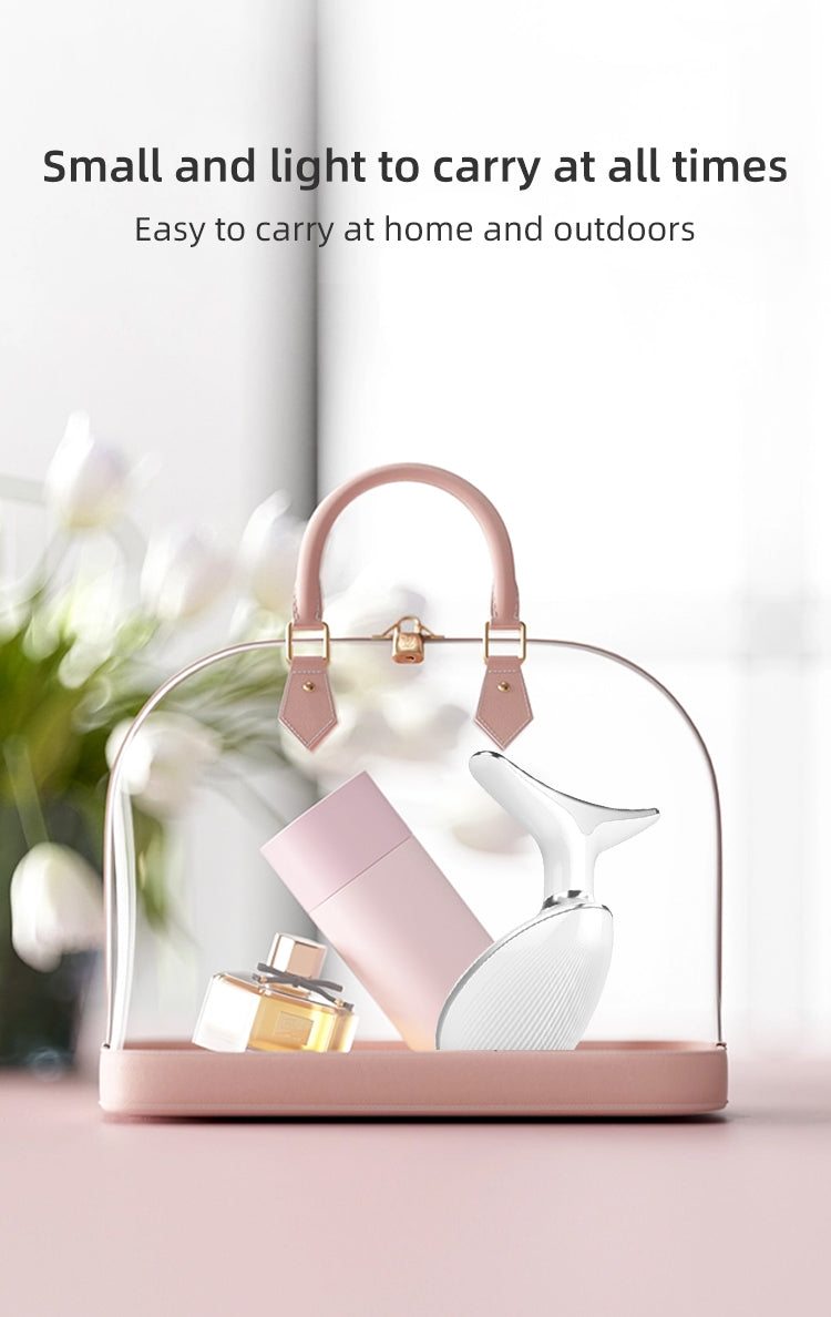 Wrinkle Lightening Neck Beauty Instrument Lifting Face Charging Induction Vibration Warm Massage Facial Beauty Instrument