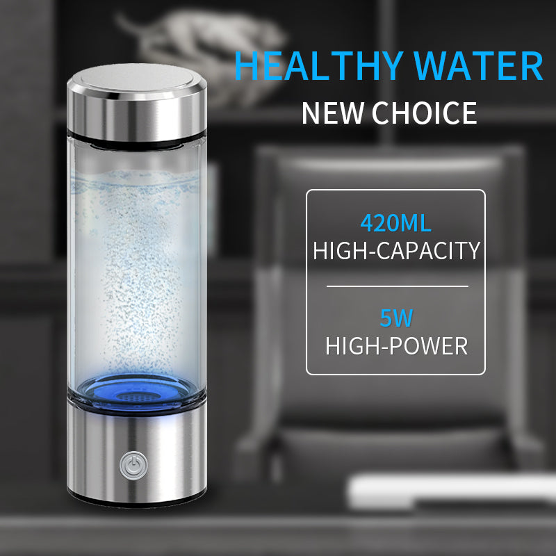 Hydrogen-rich Water Cup High-concentration Portable Health Water Negative Ion Electrolysis Water Cup Titanium Portable Cup