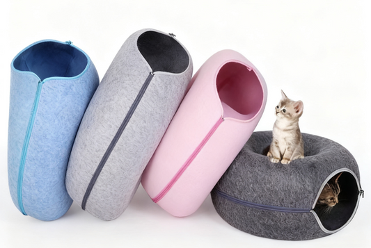 Multifunctional cat tunnel resting nest