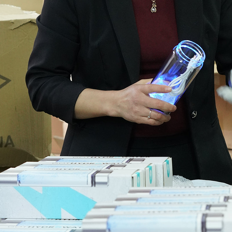 Hydrogen-rich Water Cup High-concentration Portable Health Water Negative Ion Electrolysis Water Cup Titanium Portable Cup